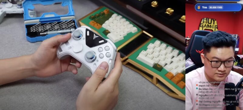 Review chi tiết tay cầm chơi game Flydigi Apex 5