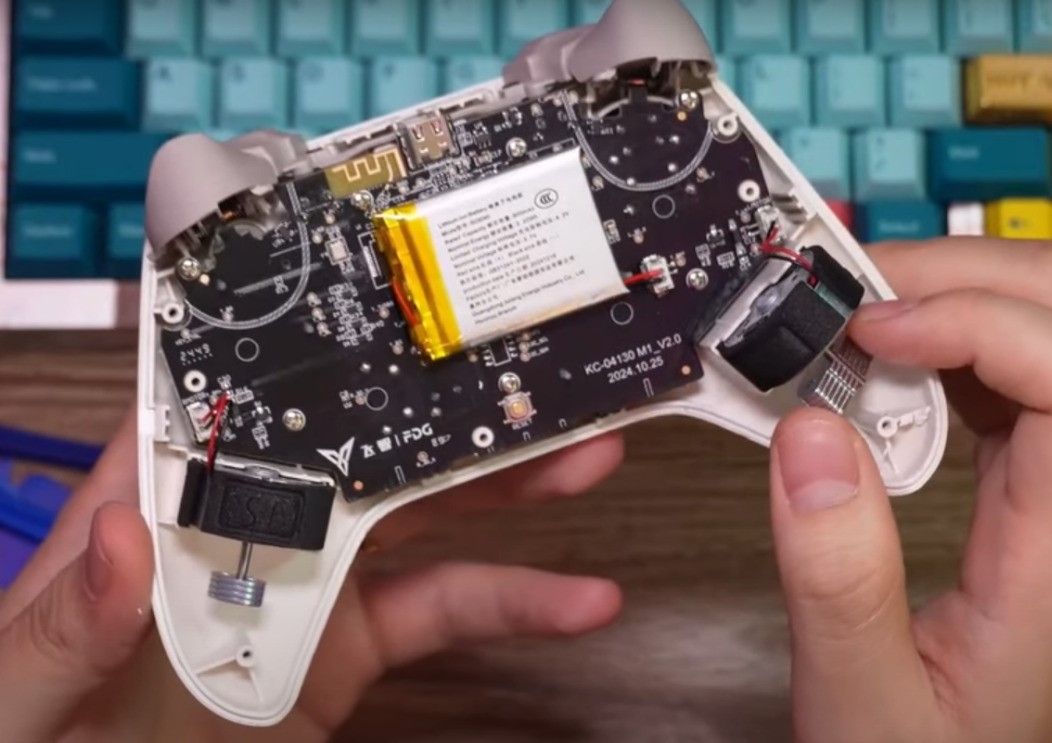 Cấu tạo và linh kiện bên trong của Flydigi Dune Fox