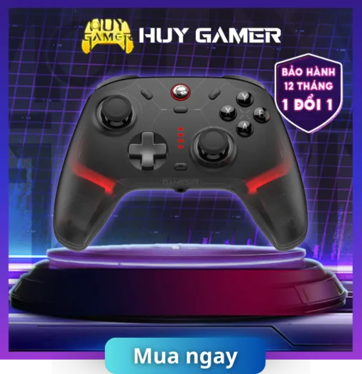 GameSir Cyclone 2 - Tay Cầm Gaming Với Thiết Kế Trong Suốt Độc Đáo - Ảnh 2