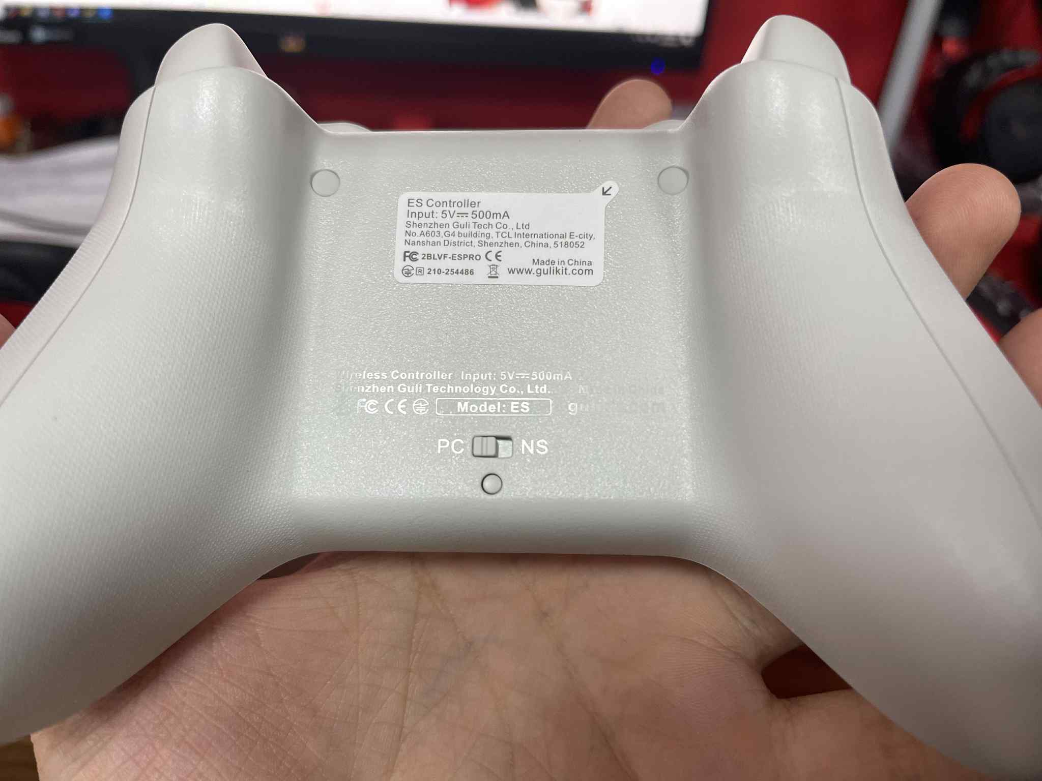 Gạt chế độ PC