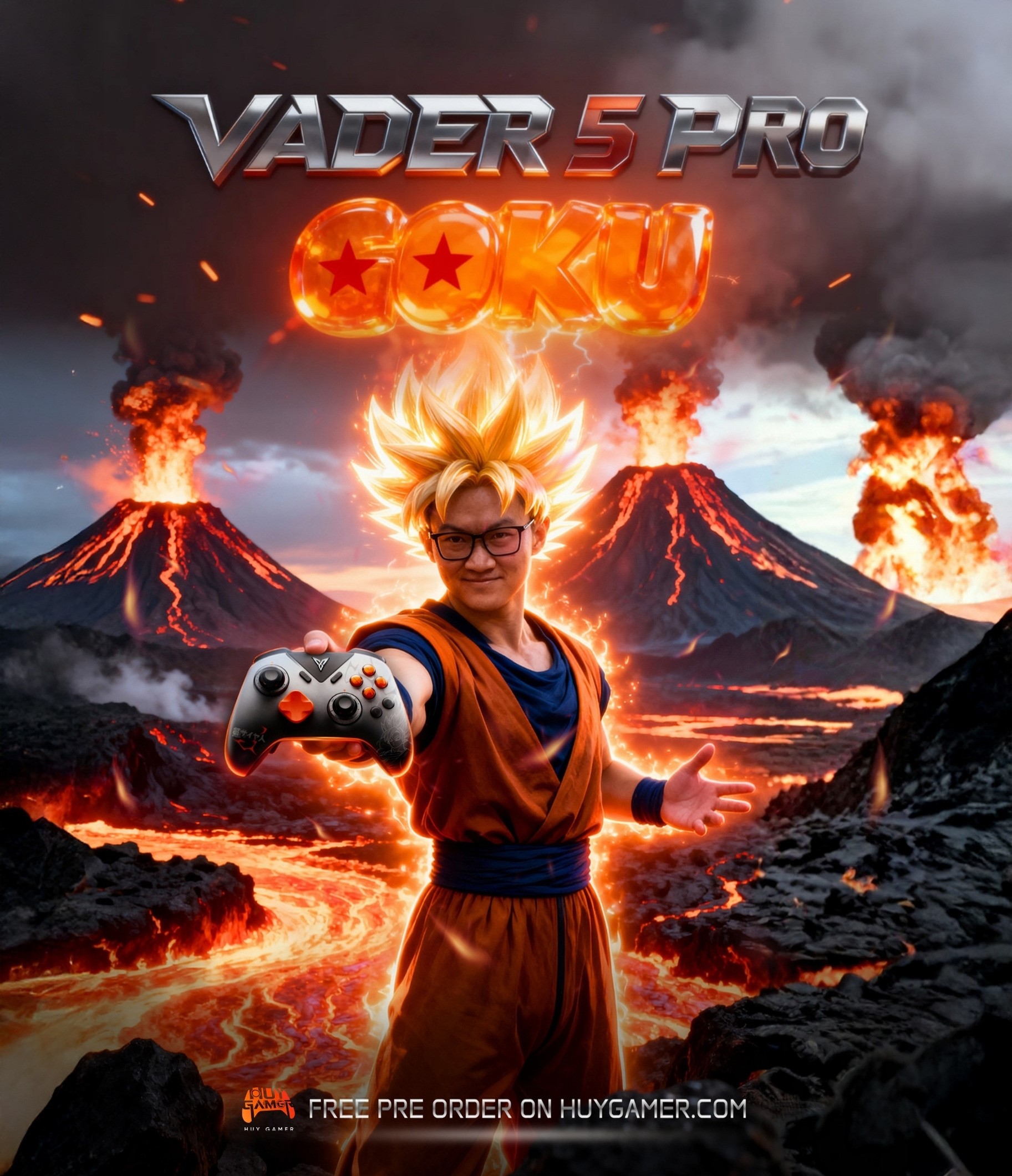 KOC HuyGamer Pre-Order Vader 5 Pro Goku